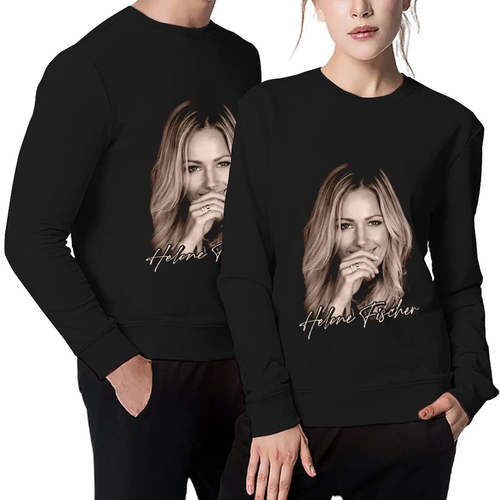 

HELENE FISCHER Pullover tracksuit anime clothes mens clothing clothes for men sweatshirt male