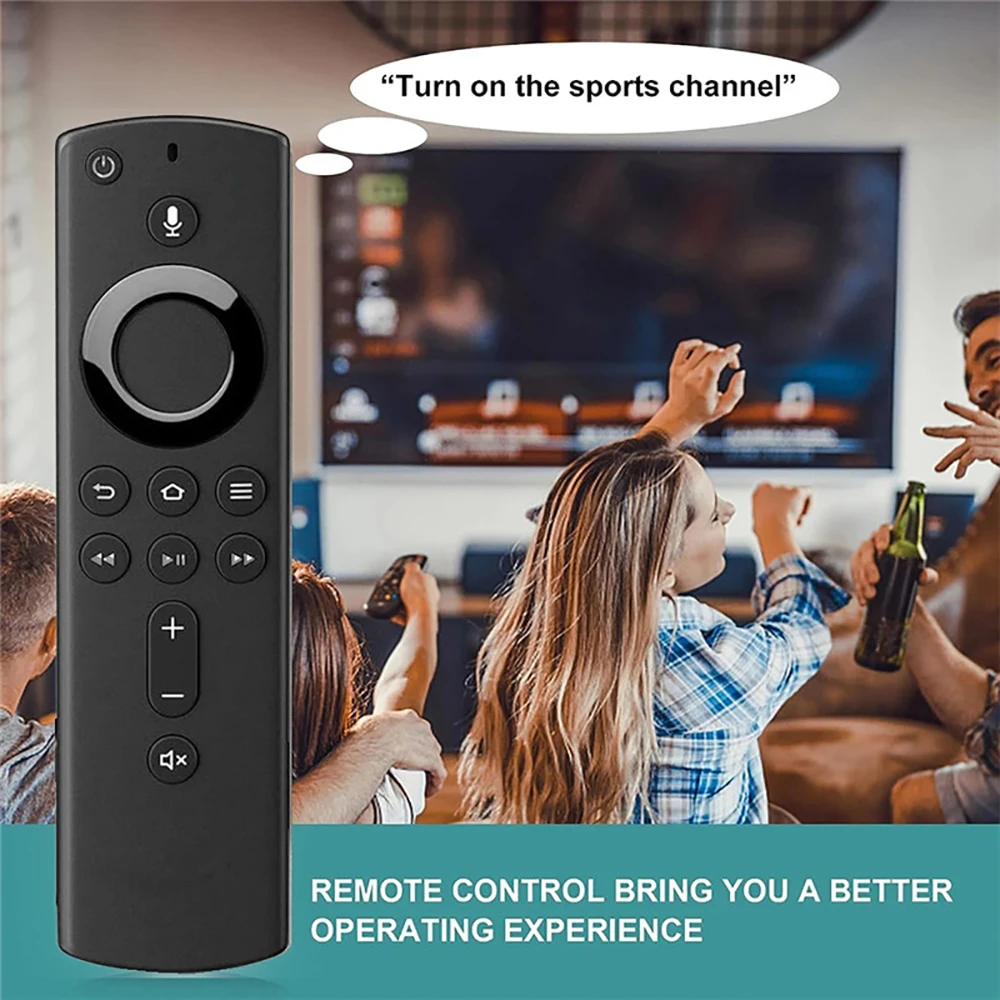 Universal Smart Voice Remote Control 2nd GEN L5B83H Replacement Volume Control Fit for 2nd Gen Fire TV Cube and Fire TV Stick