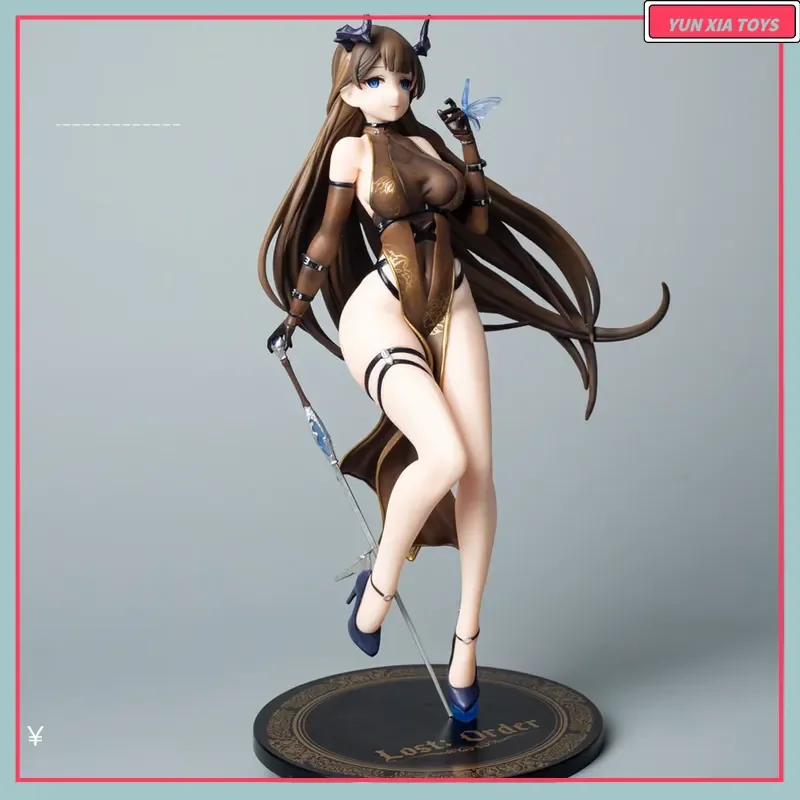 

New 25cm 1/7 Scale Mo Yan Demon Ver. Anime Figure Chinese Qipao Desktop Decor Model Statue Collection Gift for Fans