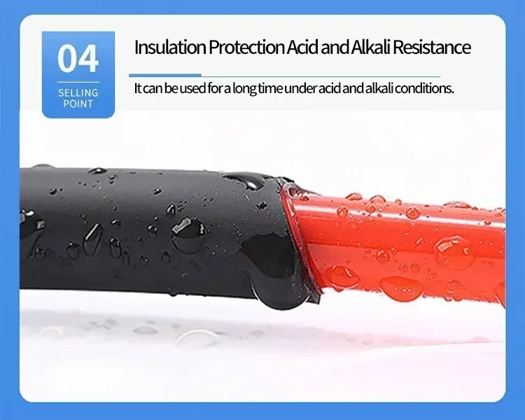 1 m 41 Abdichtung, wasserdicht, korrosionsbeständiger Schutz und Schrumpfschlauch für verschleißfesten und auslaufsicheren MultiStrand-Kabelbaum – Detail 18