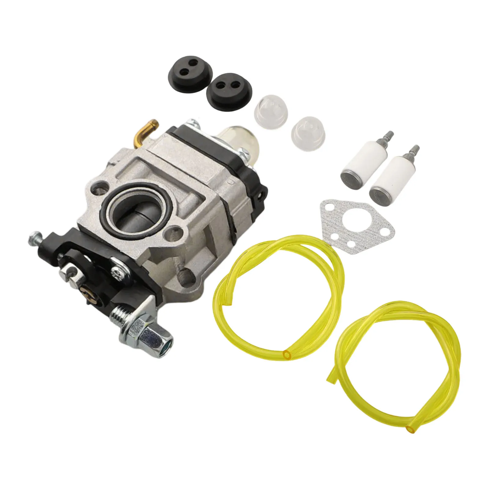 And Grey Carburetor For PR48BT BP400 Engine Kit And Plastic Construction Reliable Engine Performance  And Grey