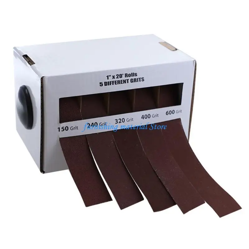 

Y5GD Comprehensive Sanding Roll Selection 150 600 Grits for Precisions Materials Work