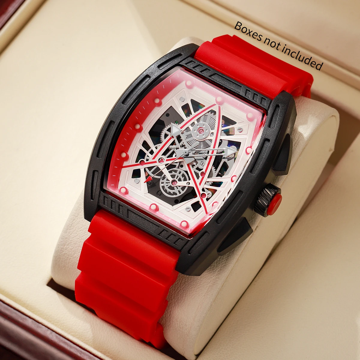 高級トノースケルトンダイヤルメンズクォーツ時計カジュアルシリ - Luxury Watch Jacob And Co のレビューと価格