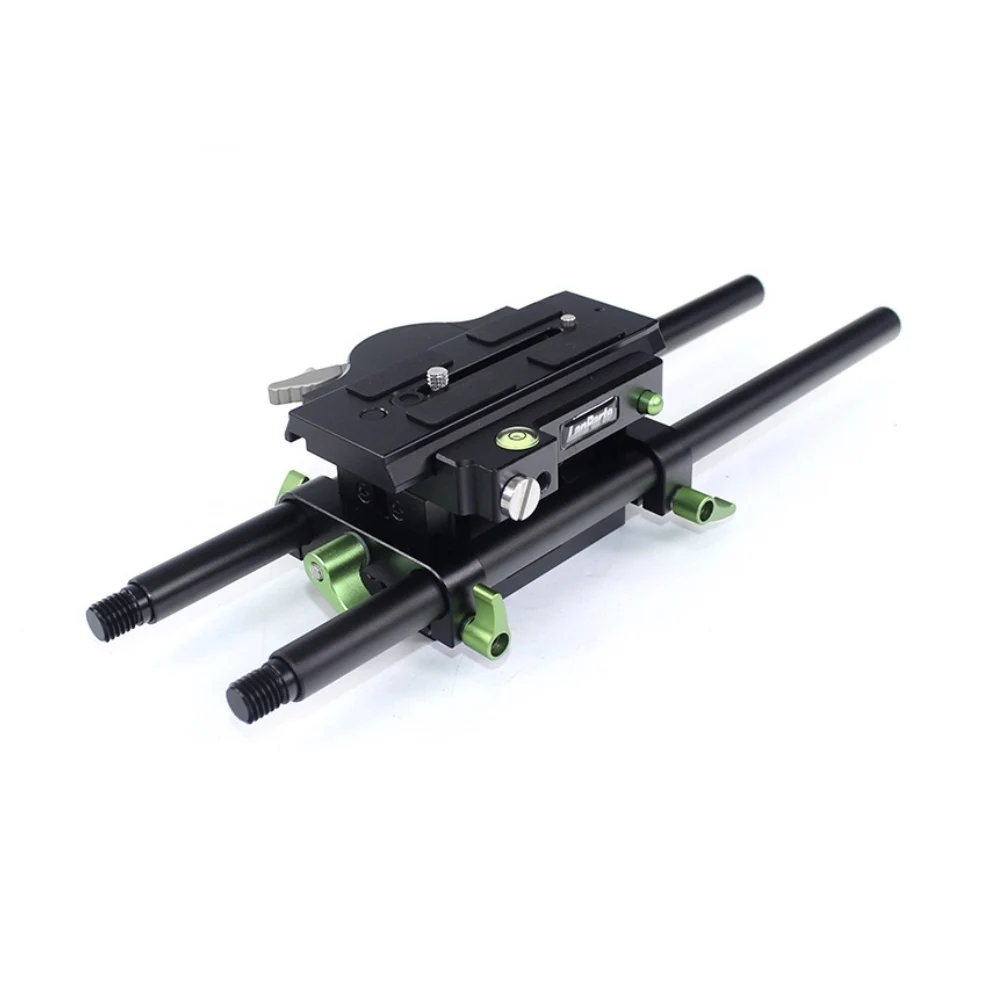 

Lanparte Высококачественная Регулируемая Базовая пластина 501 версия с быстроразъемной блокировочной пластиной для DSLR-камеры 15 мм стержень