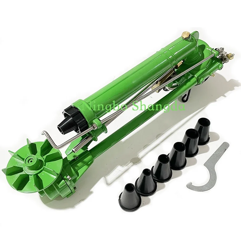 SD1414 Agricultural Irrigation System High Quality 20-41M Long Range Water Cannon Big Rain Gun Sprinkler