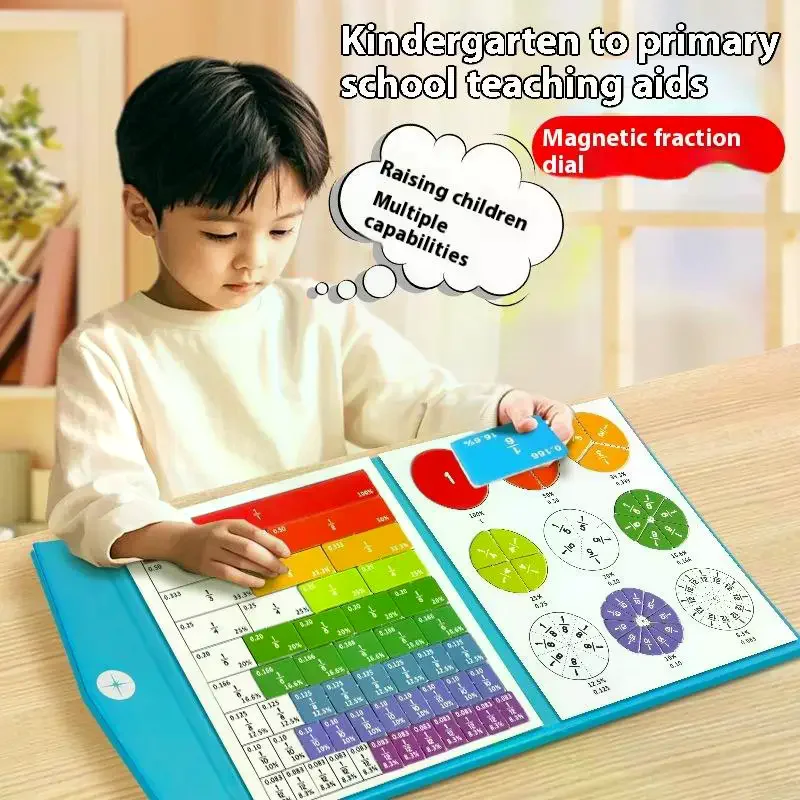 1 Set Kids Magnetic Fraction T - đánh giá và giá Math Manipulative Set
