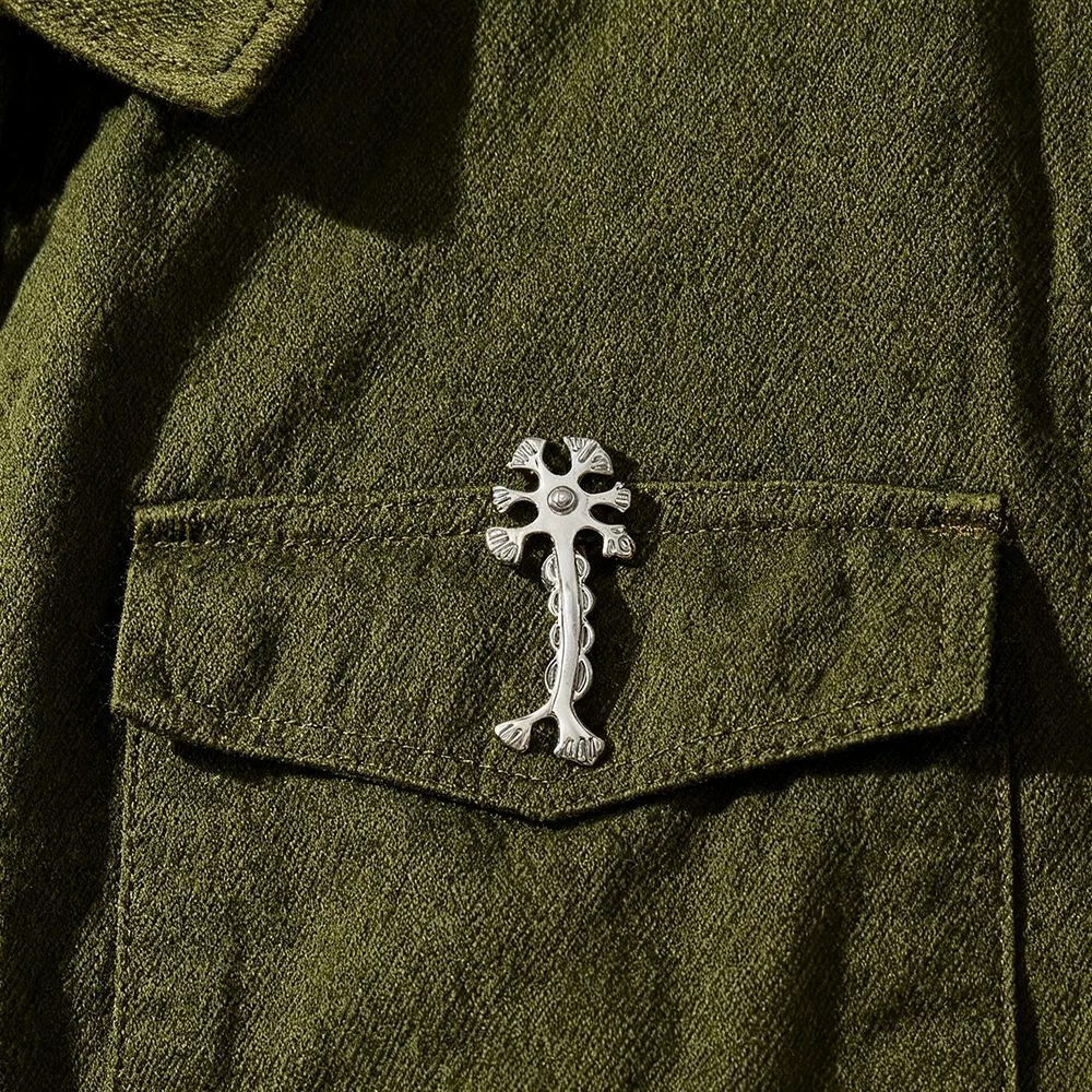 Hanreshe Neuron Neurology Brooch Pin Genetics Medicine Medical Jewelry for Neuroscientist Doctor Nurse Lapel Badges Gifts