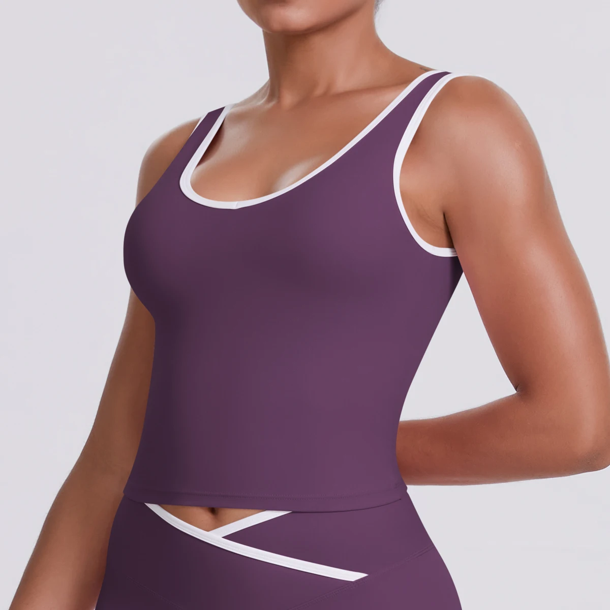 Summer Sport SeWomen Clothes Breathable Sports Bra Absorb Sweat Shockproof Padded Gym Running Fitness Color Blocking Yoga Bra Sp