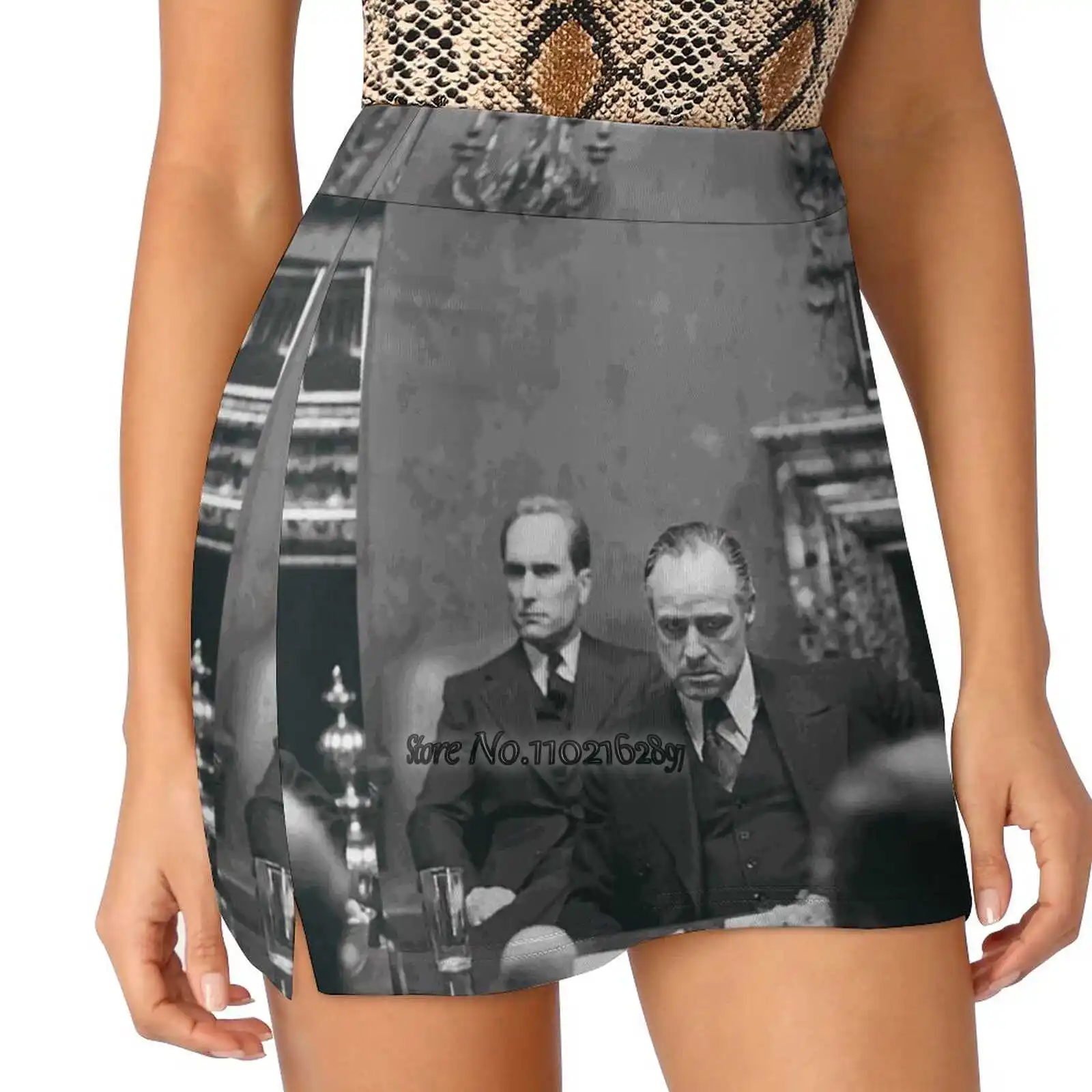 

Robert Duvall And Marlon Brando Women Tennis Skirts Golf Badminton Pantskirt Sports Phone Pocket Skort Robert Duvall And Marlon