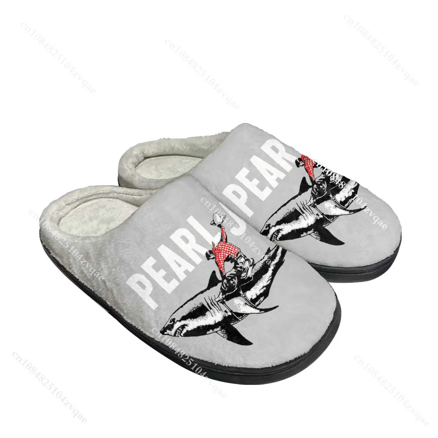 Pearl Jam Rock Band Pop Home Cotton Custom Slippers Mens Womens Sandals Plush Bedroom Casual Keep Warm Shoe Thermal Slipper