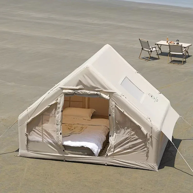 

Free Air Column Cabin Camping Portable Outdoor Inflatable Tent for Families and Tour Groups Made of Oxford Fabric