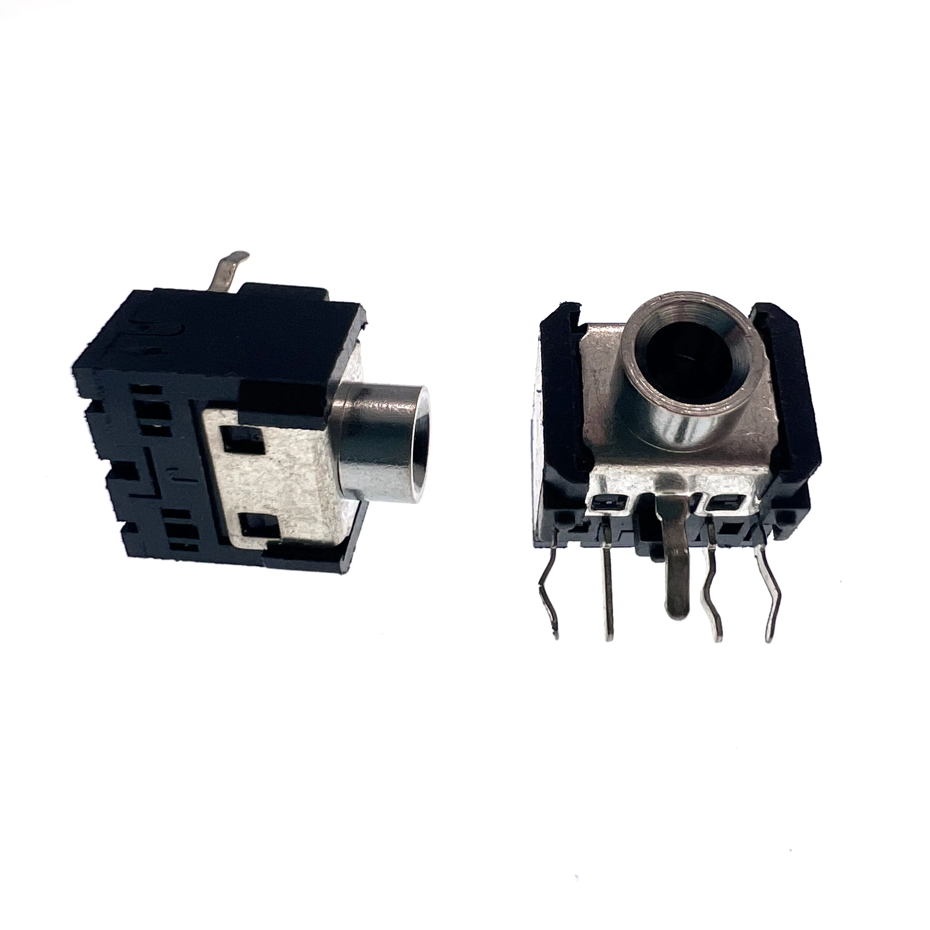 2/5/10Pcs 3.5mm Jack PJ 306 5 Pin Thread Interface Female Socket Stereo Audio Connector PJ 306 3.5mm DIP Headphone Jack Adapter