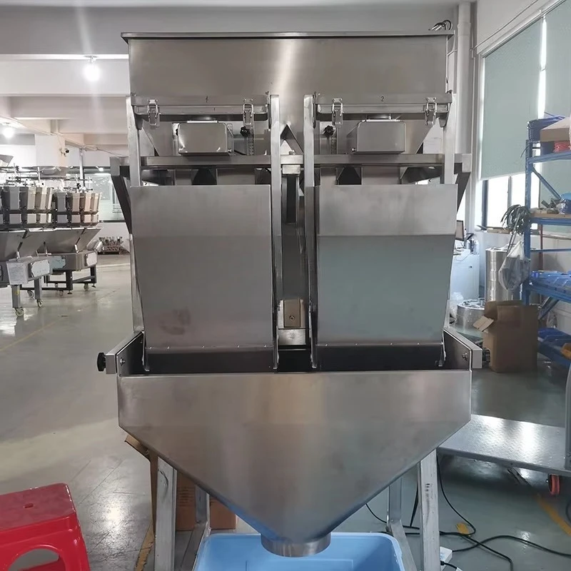 1kg 5kg 10kg 15kg 20kg Large Bag Sugar Powder Flour Grain Rice Packing Machine With 2 Head Weigher