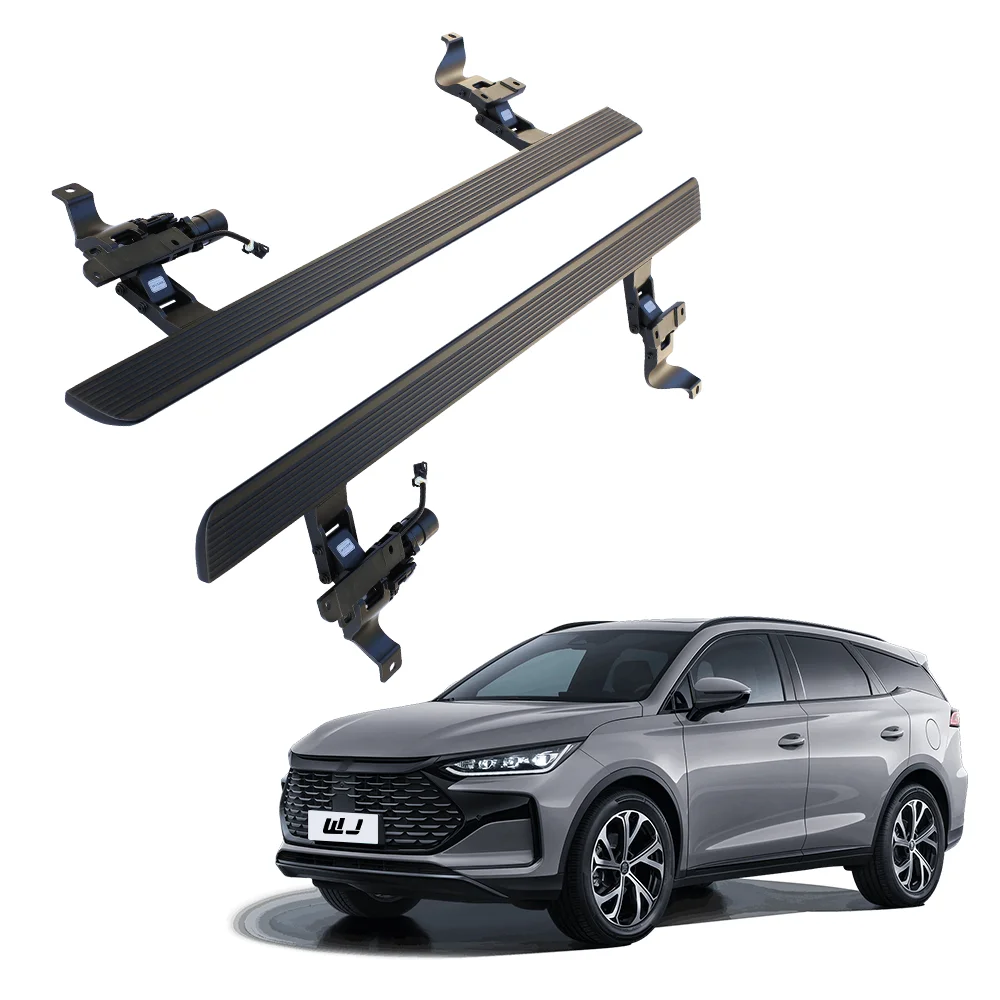 for BYD SONG Pro DMI Door Step Tom AutoBYD TANG L DMI DMP Electric Side Steps Hot Sale Mobile APP Control Led Light Threshold