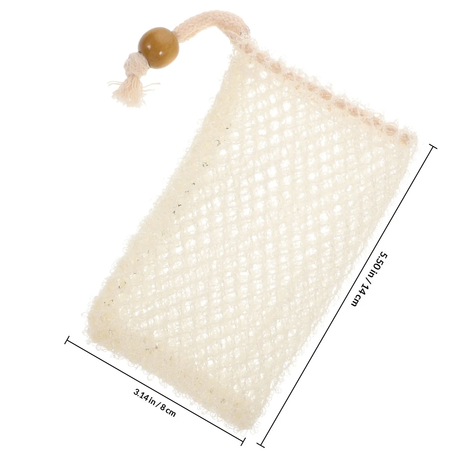 Bathing Soap Pouch Soap Bubble Bag with Drawstring for Handmade Facial Fruit Oil Soaps Exfoliating Lather Shower Supply