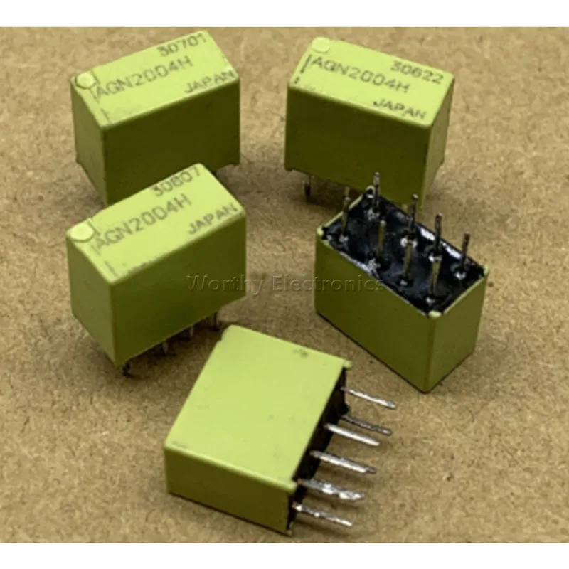 

Free shipping 10pcs/lot AGN2004H DC4.5V 8PIN 2On 2 offFT-B4CA4.5Z Relay