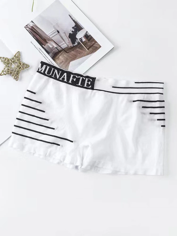 Mens Stretch Middle Waist Sexy Lingerie Elastic Boxer Briefs Brazilian Underwear SeamlessTrunks Underpants Shorts Men's Clothing