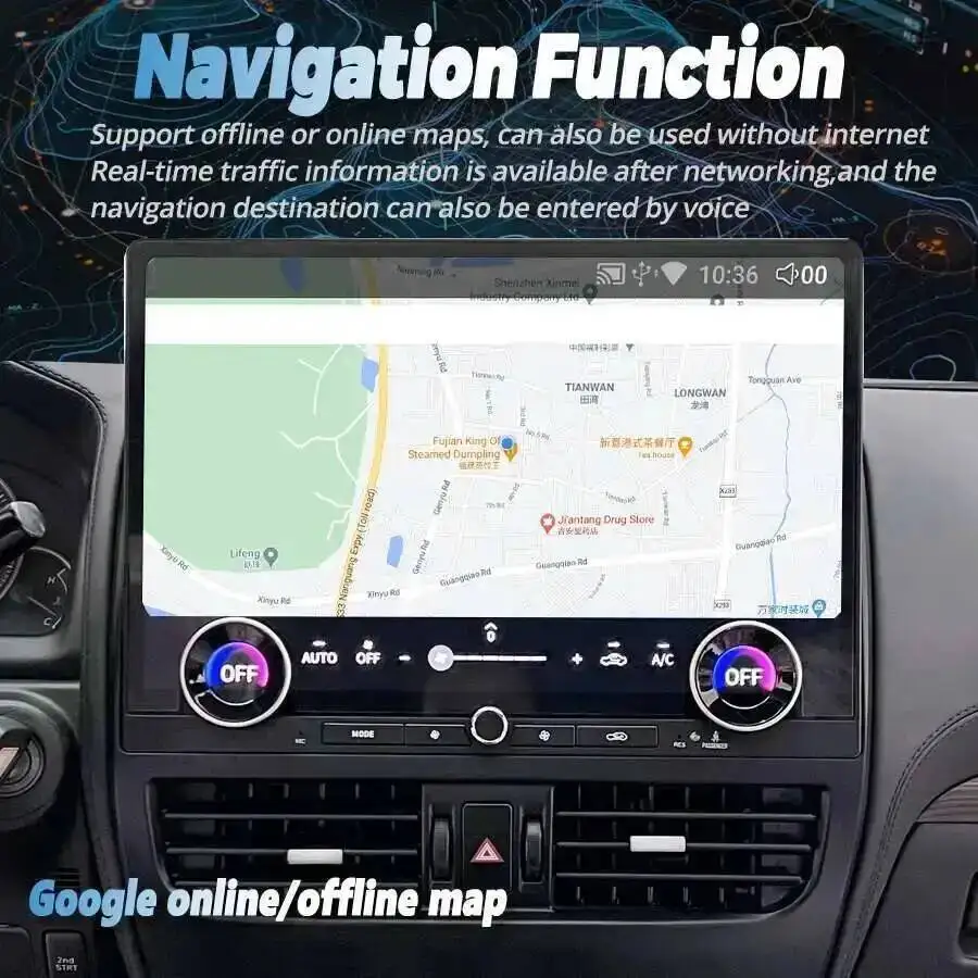 

LHD RHD 16.8" Touch Screen For Toyota Prado 120 2002-2009 For Lexus Gx470 Android Car Radio Carplay GPS Multimedia Video Player