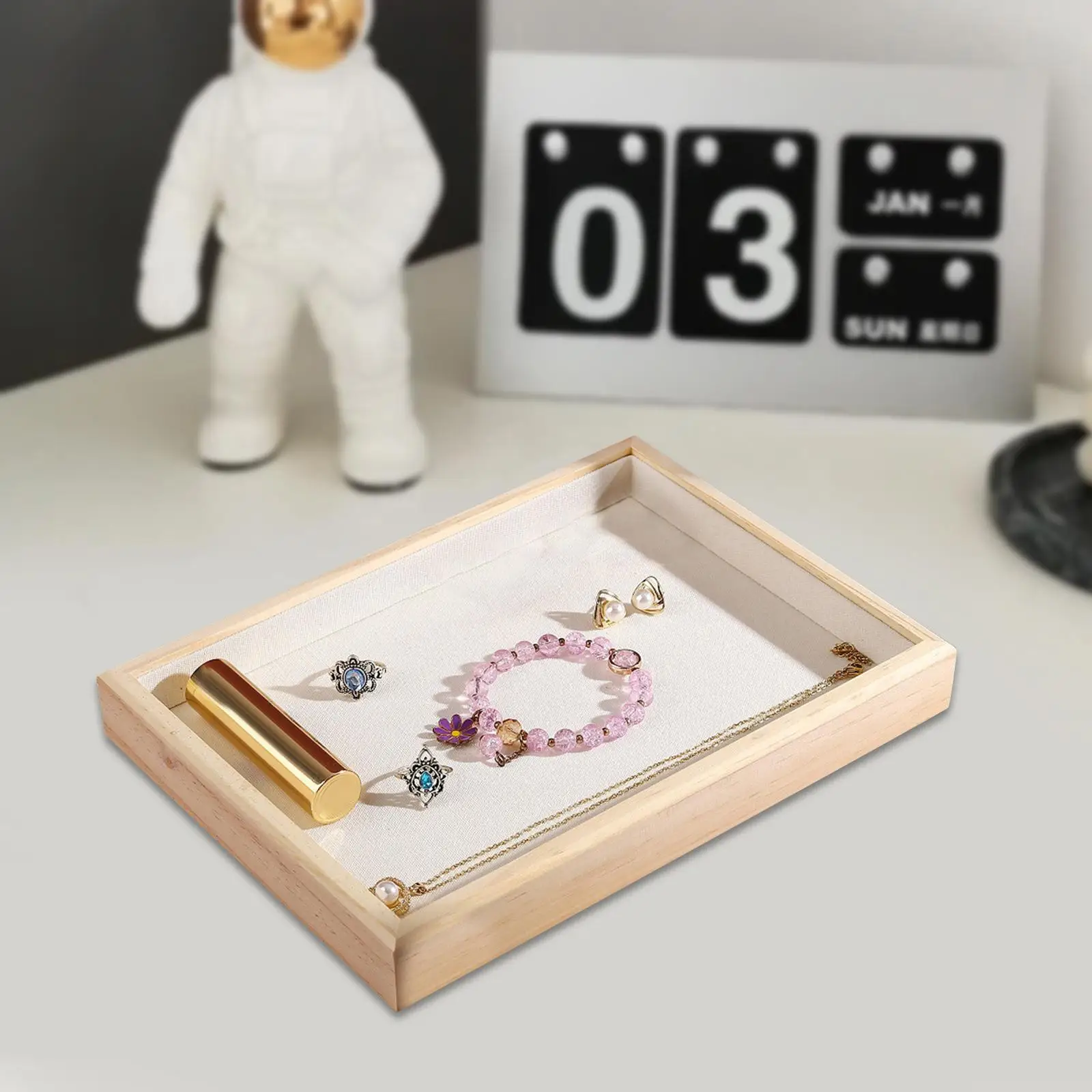 

Jewelry Organizer Earrings Jewelry Display Tray for Countertop Counter Home