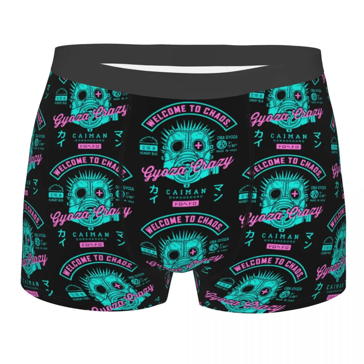 

Dorohedoro Kaiman Welcome To Chaos Man's Printed Boxer Briefs Underwear Highly Breathable Top Quality Birthday Gifts