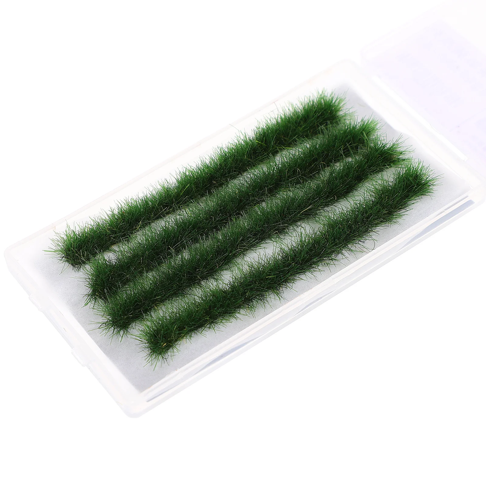 

1 Box Long Strip Simulation Grass Artificial Mini Lawn For Diy Micro Landscape Decor Office Relaxation Environmentally Friendly
