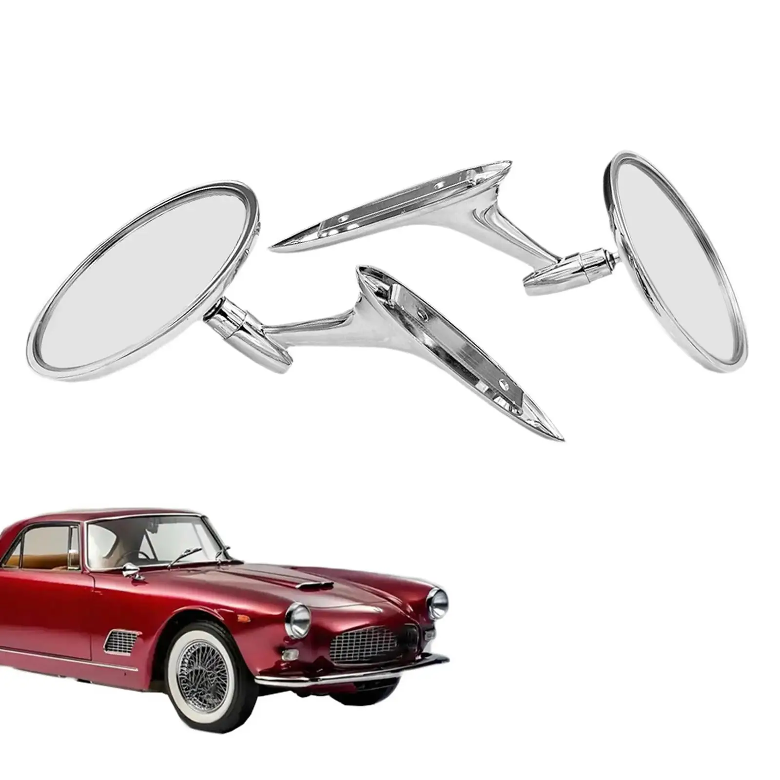 1 زوج سيارة مرايا الرؤية الخلفية اكسسوارات الديكور الخارجي قطع الغيار #4