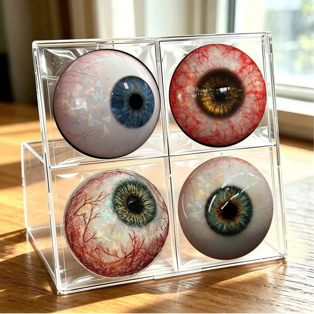 literally just an eyeball Pin Buttons Brooches Jewelry Accessory Customize Brooch Fashion Lapel Badges
