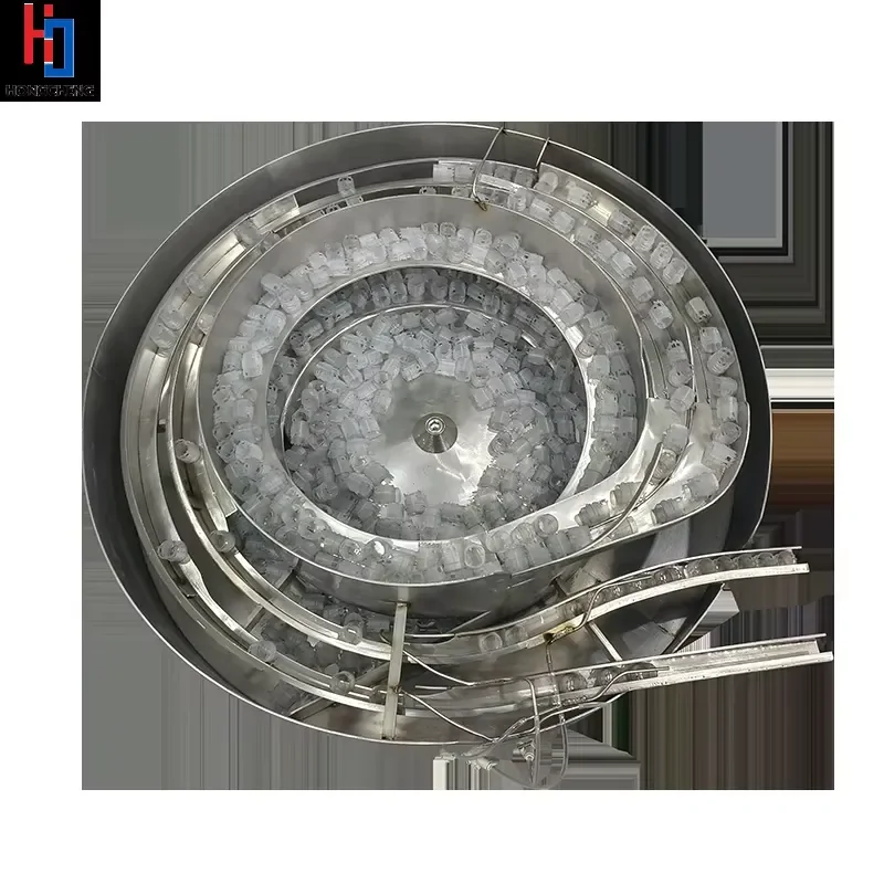 Industrial Automatic Bottle Cap Loading Machine for Screw Caps Crown Caps ROPP Metal Lids Packaging Solutions