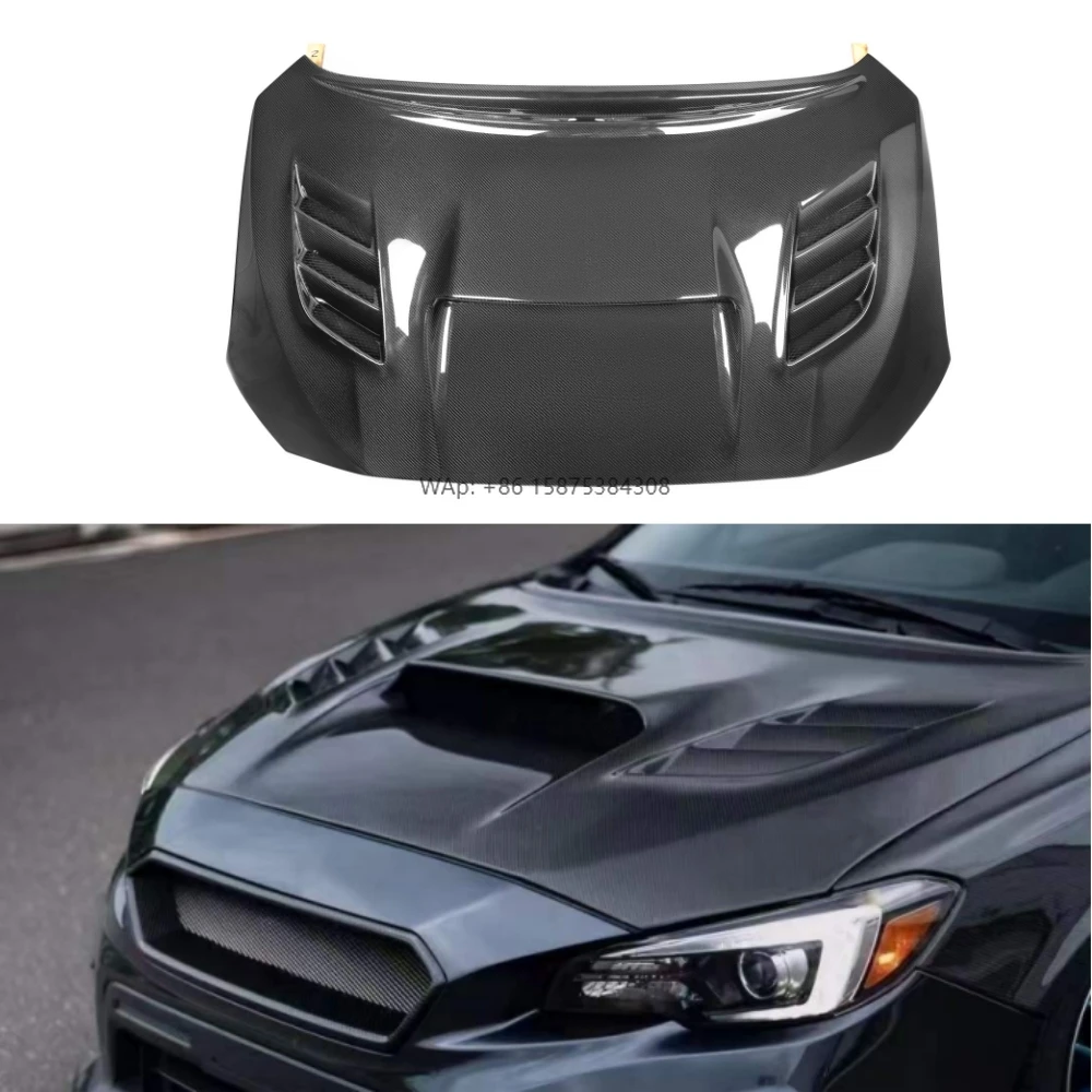

Real Carbon Fiber Front Bonnet Hood for Subaru Impreza WRX/STI 11th Gen 2015-2021 Engine Hoods