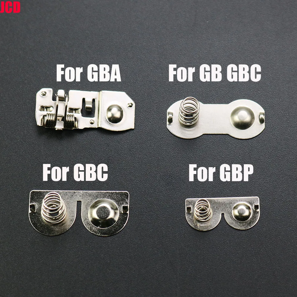 JCD 1Pcs Battery Terminals Spring Contacts For Game Boy Advance Game Machine Battery Metal Contacts For GBA GBC GB GBP