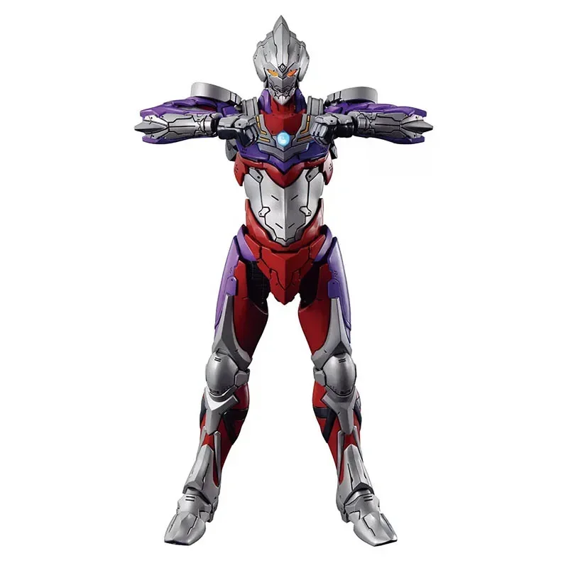 In Magazzino Bandai Originale Figure-rise FRS Ultraman Tiga Anime Action Figures Giocattoli di Montaggio Per Bambini Da Collezione Modello Hoilday Regali