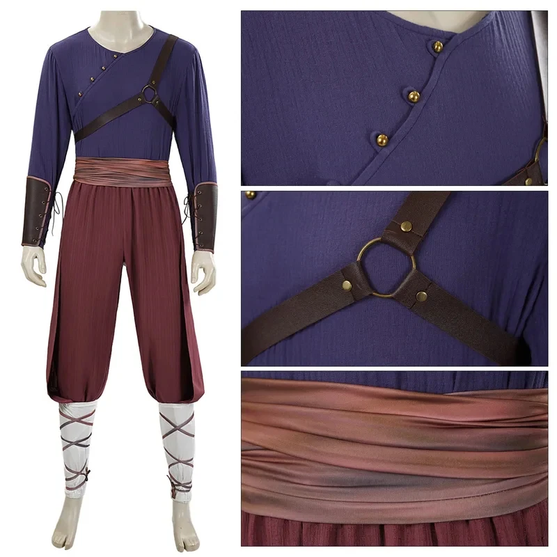

Avatar Aang Air Nomad Monk Robes Cosplay Costume Anime Character Halloween Masquerade Performance Clothing for Adults hf5]]