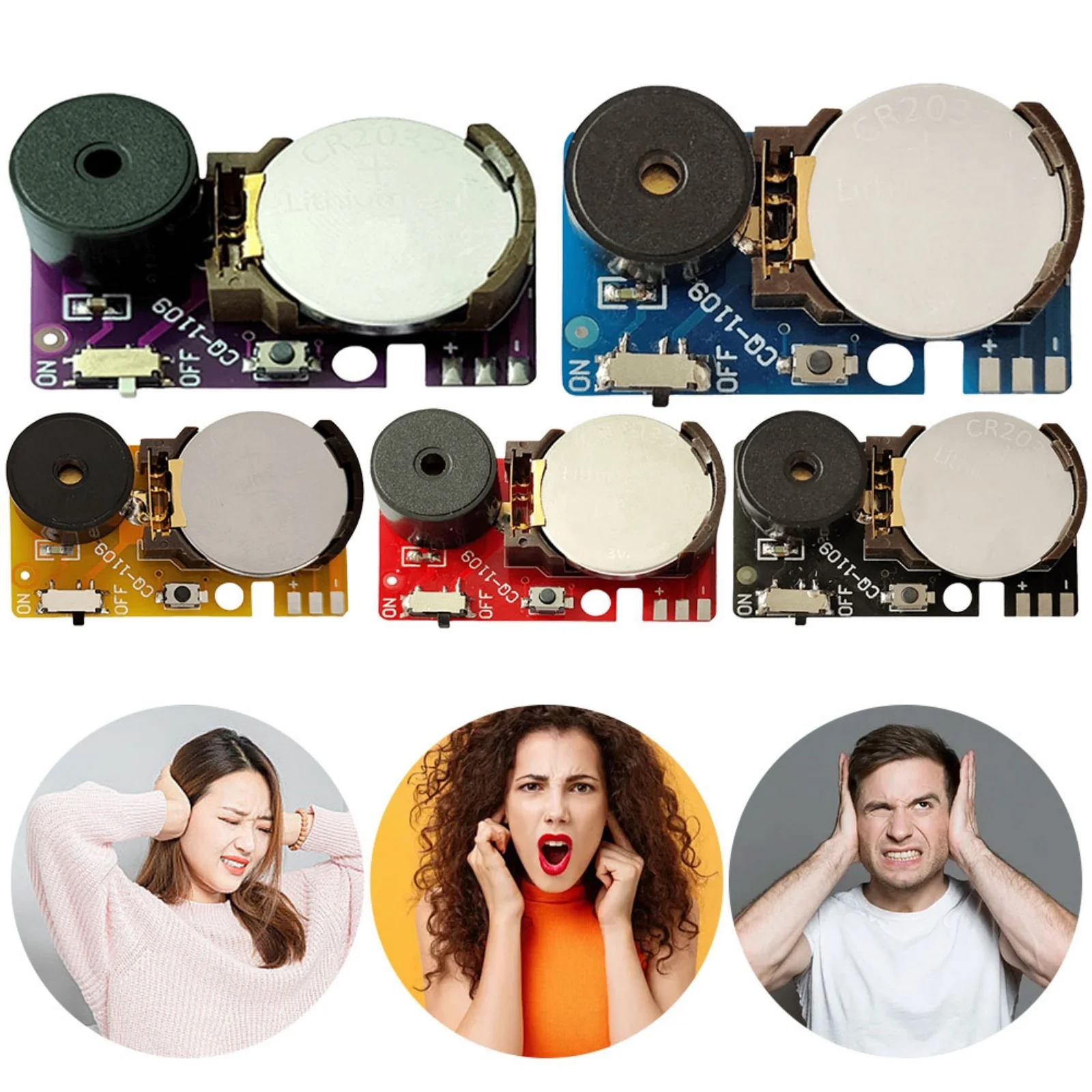 Cricket Noise Maker Prank Hide Annoying Buzzer Office Noisemakers Irritating Sound Maker Mini Beeping Funny Device Supplies - Image 2