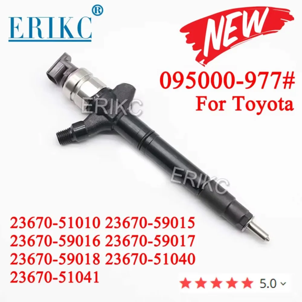 23670-51010 23670-59018 Common Rail Injector 095000-9770 095000-9771 095000-9772 for DENSO Toyota Landcruiser 1KD-FTV