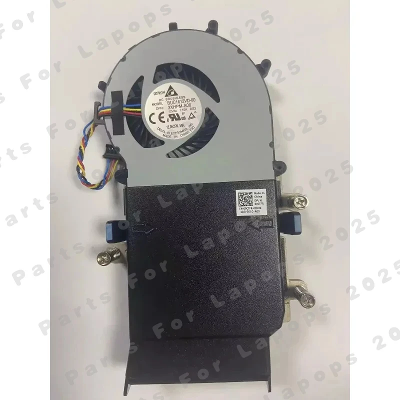 d+Cooling Fan for DELL 09CTFR 3XHPM-A00 7050mff 7060M 7070M 65W Version Copper Radiator with Fan
