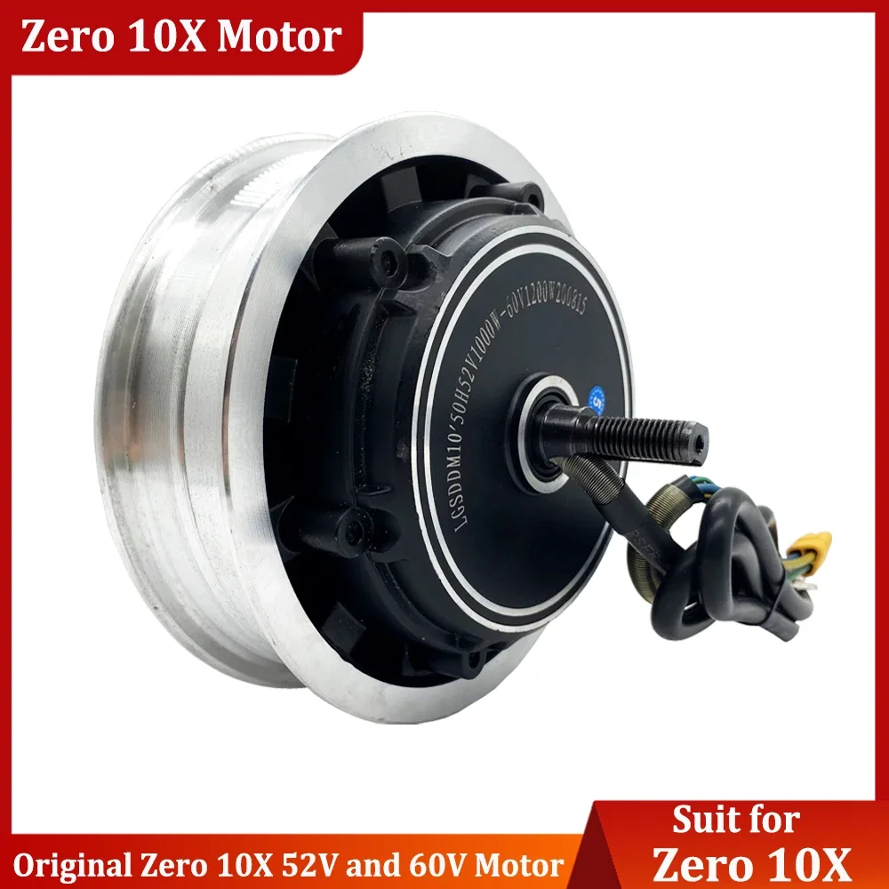 Official Zero Accessories Zero 10X 52V 1000W 60V 1200W Front and Rear Motor Original Zero 10X Engine Part