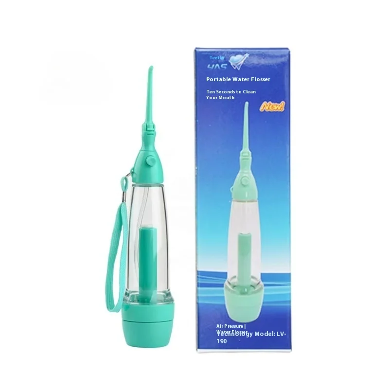 

High quality cheap household manual mini tooth flusher portable oral cleaning tool