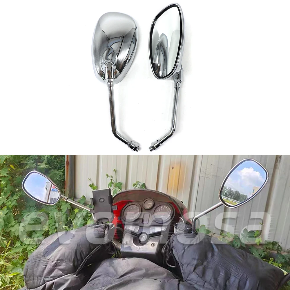 Motorcycle Bike Rearview Side Mirror for Yamaha Yamaha Virago XV125 XV250 XV400 XV535 XV700 XV750 XV920 XV1000 XV1100