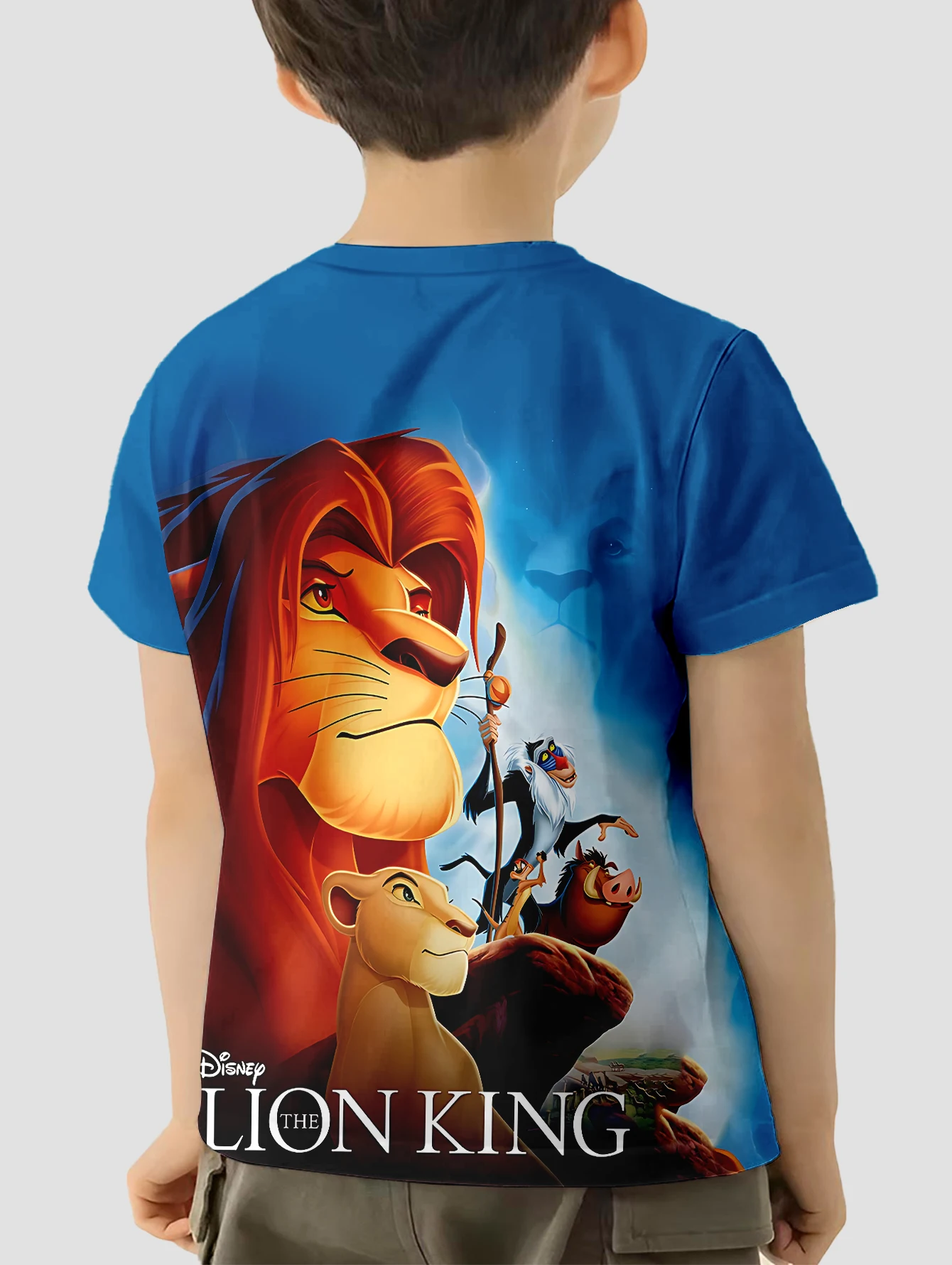 T-shirt imprimé 3D The Discuting Kings pour enfants, vêtements d'extérieur pour hommes, hauts pour garçons et filles, vêtements pour bébés, 5 à 14 ans