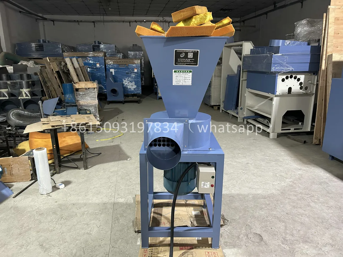 Waste Sponge Foam Shredder Crushing Machine Eps Foam Crusher Pe Foam Shredder for Sale