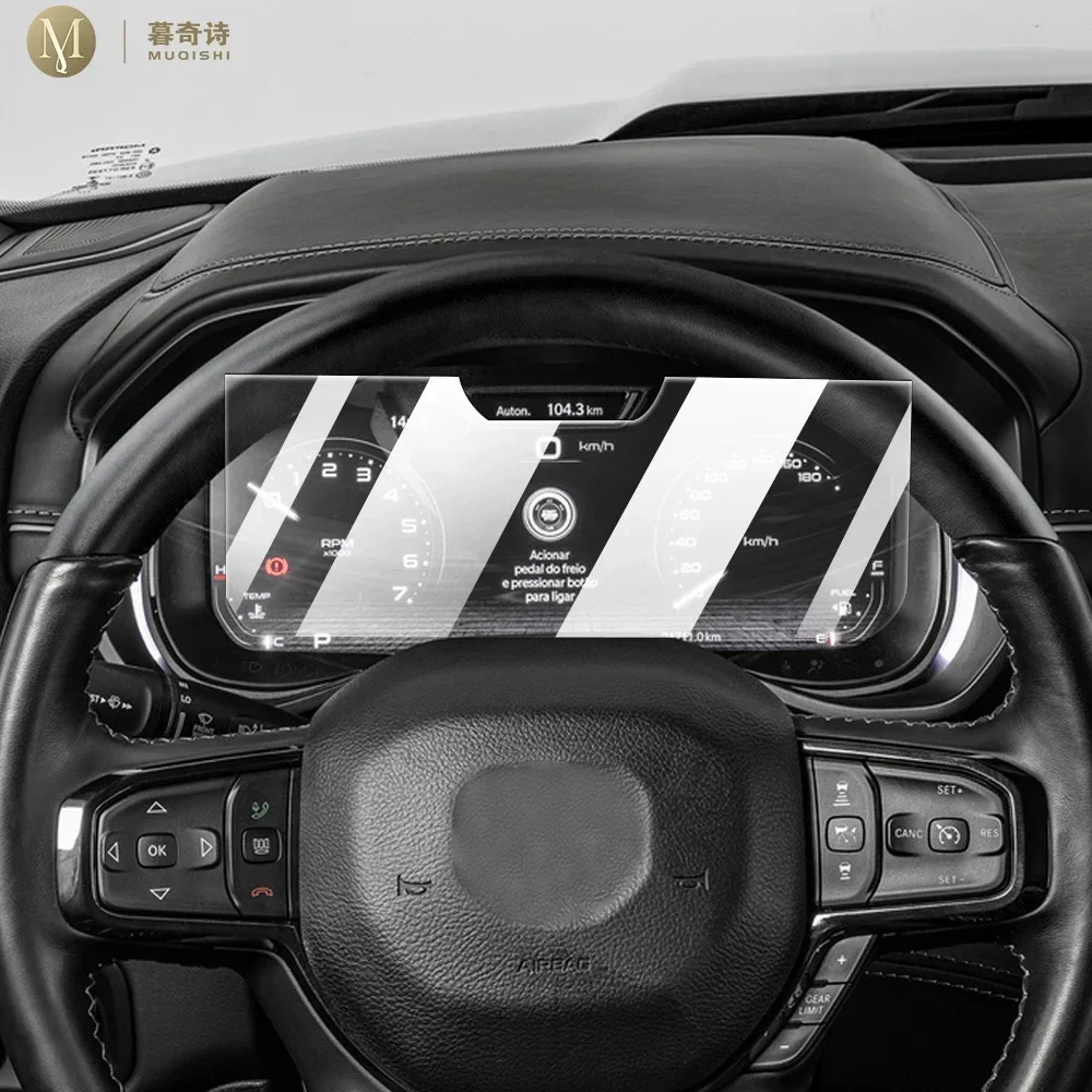 

For Ram Trx t-rex 2022-2025 Car LCD screen Anti fingerprint matte PPF TPU film Car Speedometer screen protector Accessories