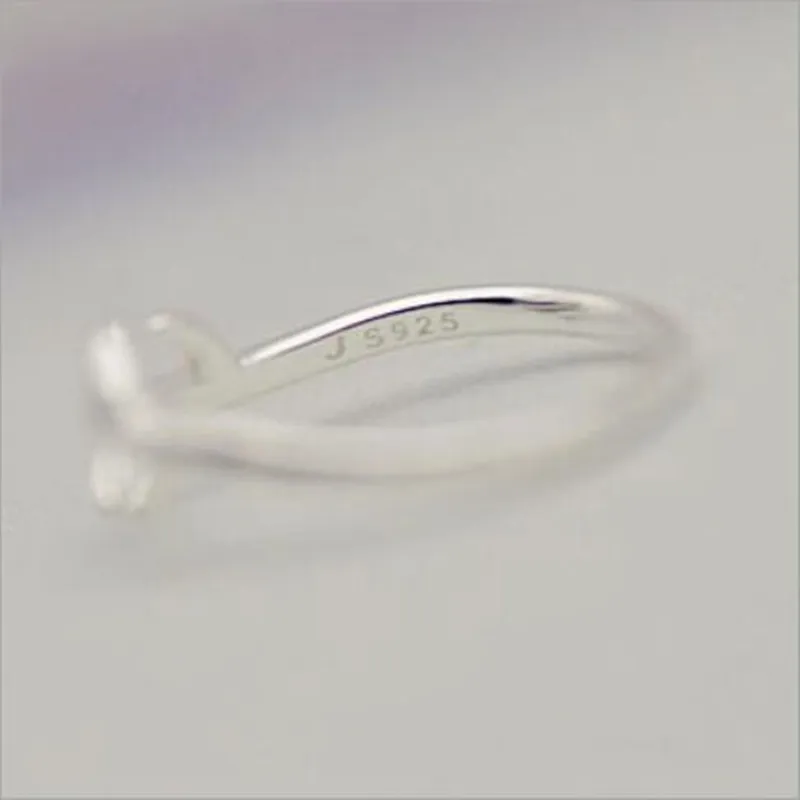 عيد الميلاد ندفة الثلج قرن الوعل خاتم فضة إسترليني ، حلقات فتح بسيطة ، مجوهرات لا تسبب الحساسية ، لامعة ، رائعة ، وصلت حديثًا ، R013