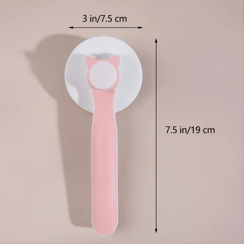 1 cat and dog hair removal comb - gentle hair removal tool, cat head shape - suitable for all breeds of pet products
