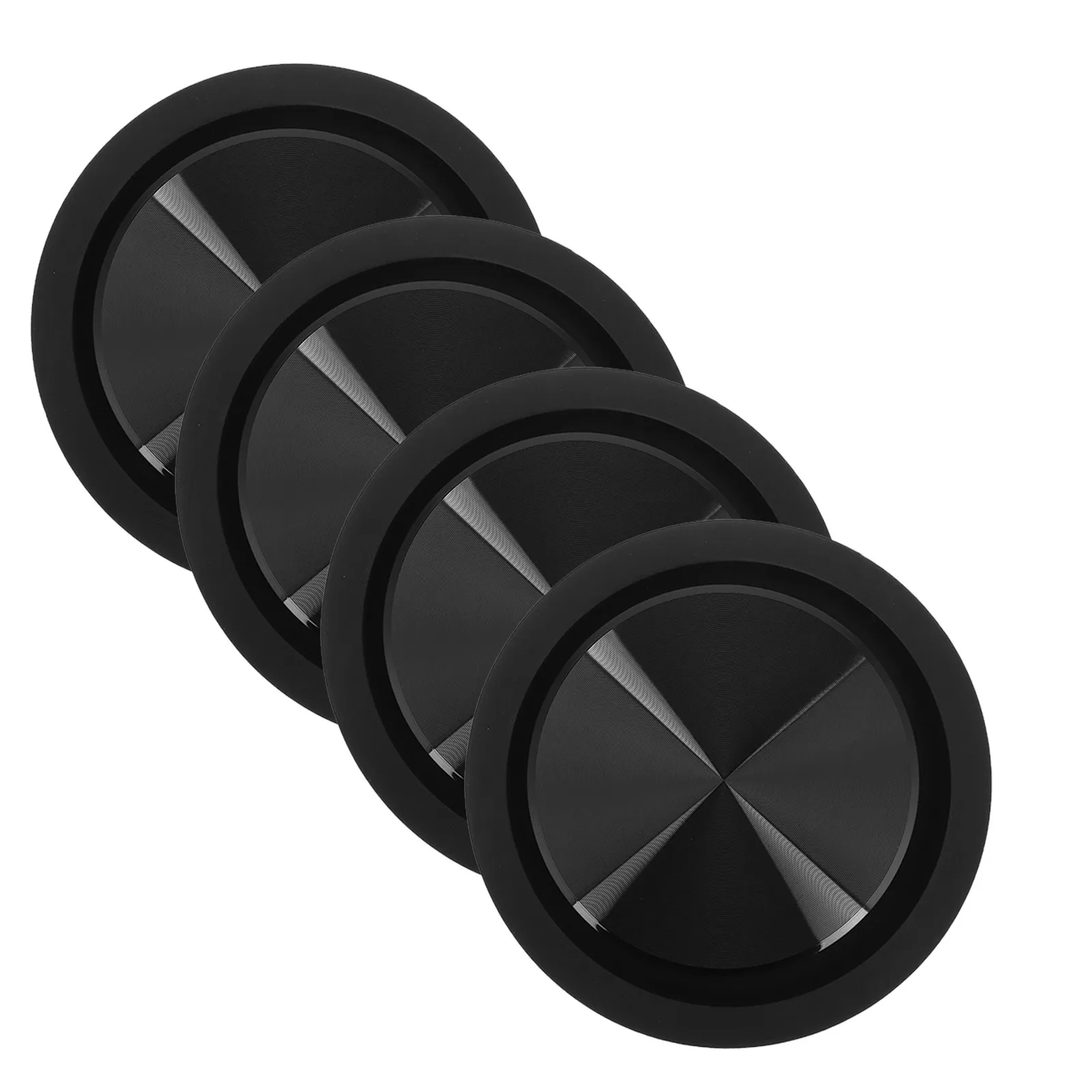 4Pcs Passive Radiator Speaker Diaphragm Plate 65 Degree Bass Vibrating Membrane Bass Speaker Subwoofer Loudspeaker Audio Repair