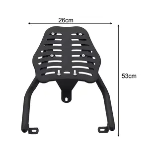 Giá đỡ phía sau của ốp lưng xe máy, hộp đuôi Iron Velomot, bộ mở rộng hỗ trợ Velcomotor, phụ tùng bền 12 Bán hàng chính Boller Boller - №10
