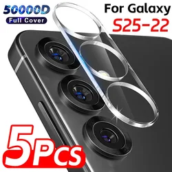 Lens Glass Film for Samsung Galaxy S25 S24 S23 S22 Plus Ultra Camera Lens Protectors Back Tempered Protective Flims for Samsung