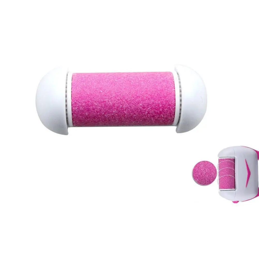 

Replacement Roller Heads for Foot Care Tool ABS Plastic Dead Skin Remover Water Resistant Portable Grinding Head Roller Foot