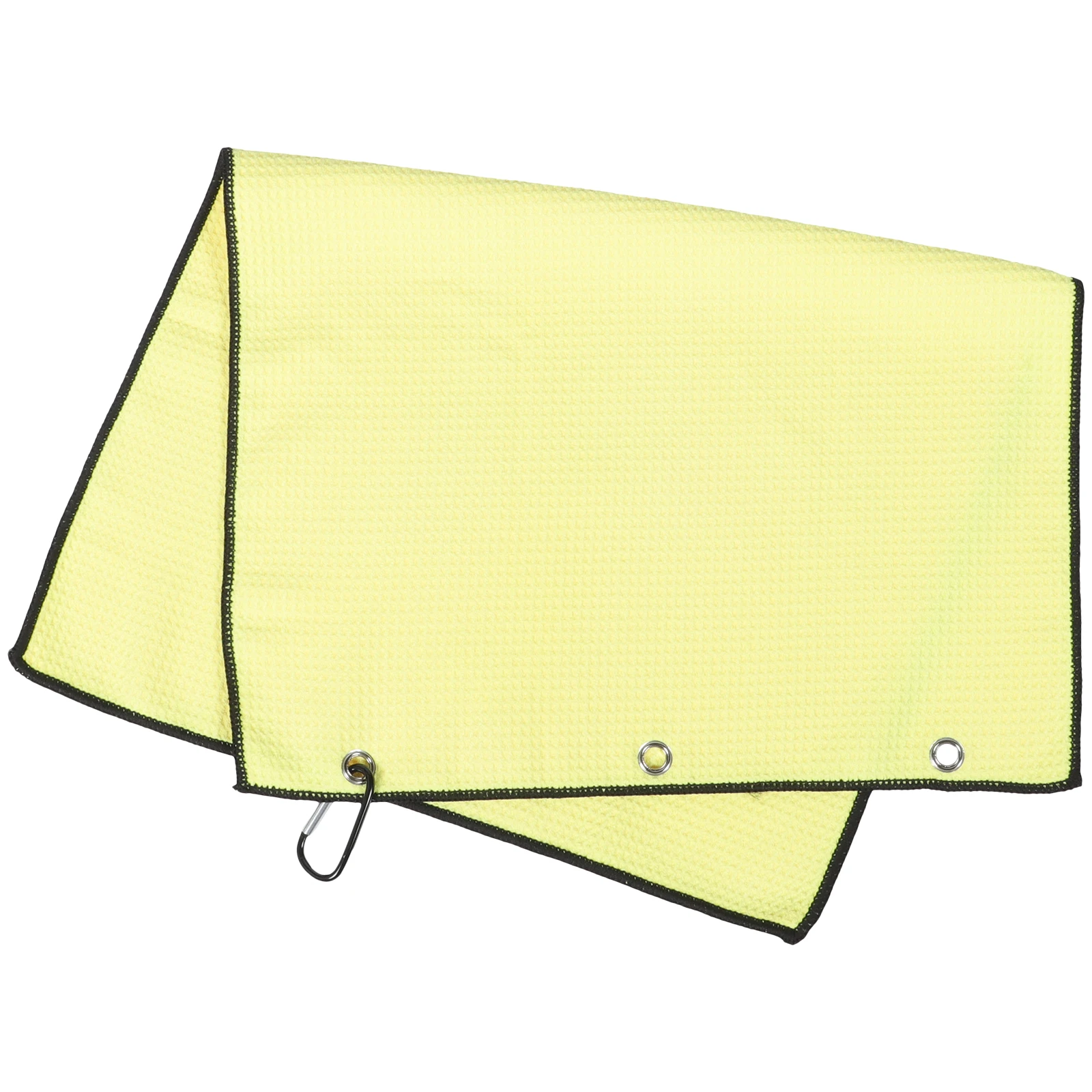 

Professional Golf Towel for Sports Cleaning Yellow Outdoor Fitness Ball Golfs Wipe Microfiber Portable Supplies