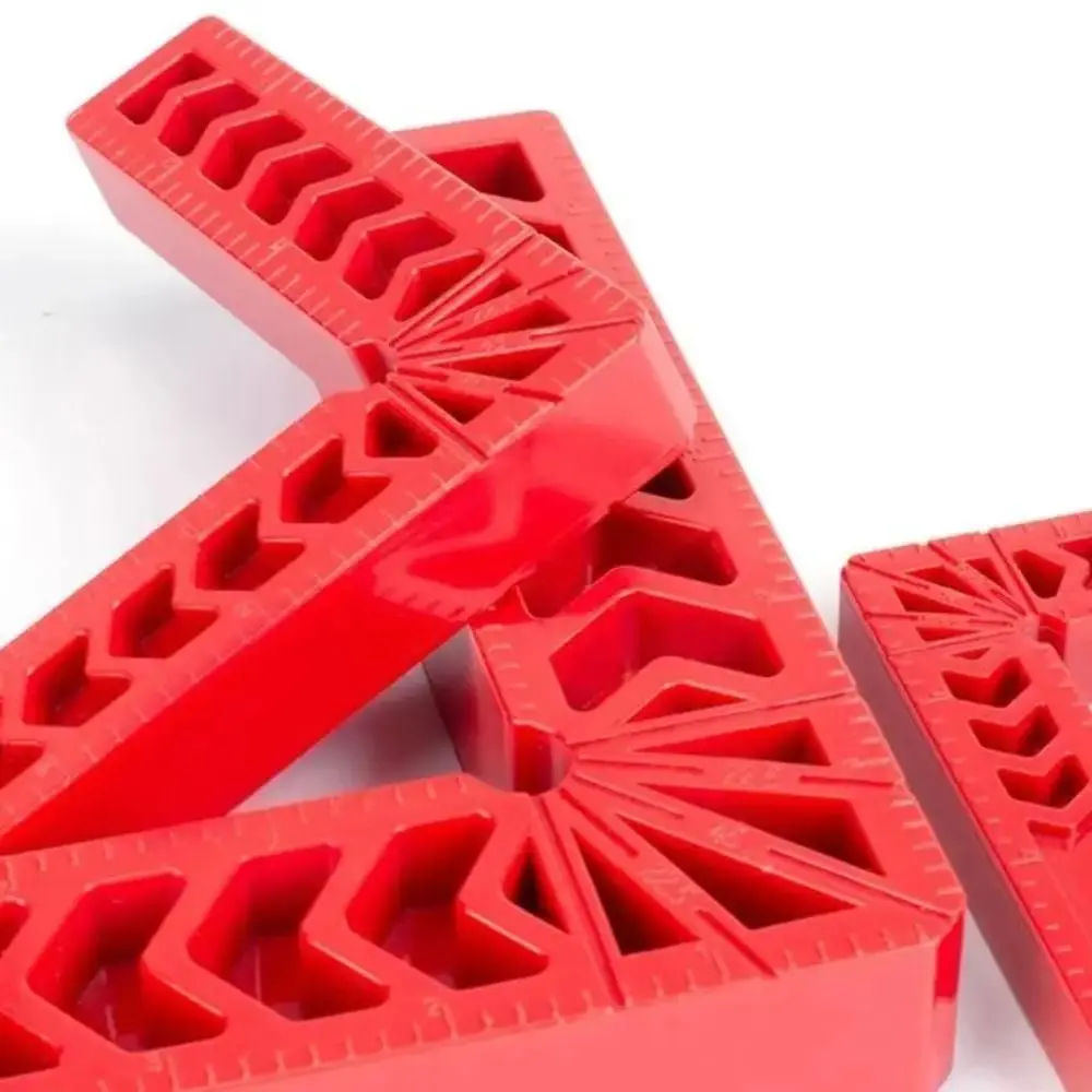 Square Right Angle Woodworking Positioning Ruler L-Shaped Auxiliary Fixture Right Angle Positioning Clamp Crafted ABS