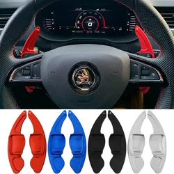 For Skoda Scala Monte Carlo Superb 3V Octavia 3 Kamiq Scout Combi Sportline Car Steering Wheel Shifter Paddle DSG Extend Sticker